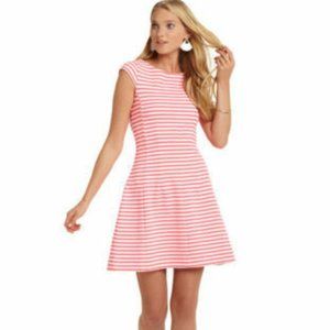 Lilly Pulitzer Briella Fit Flare Striped Dress M